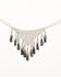Image #1 - Lainey Wilson Women's Tassel Frontal Necklace, Silver, hi-res