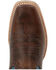 Image #6 - Durango Men's Rebel Pro Denim Western Performance Boots - Square Toe, Brown, hi-res