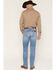 Image #3 - Wrangler Men's Retro Light Wash Slim Straight Stretch Denim Jeans, Light Wash, hi-res