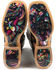 Image #2 - Tin Haul Women's Ooh La La Western Boots - Broad Square Toe, Brown, hi-res