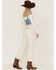 Image #3 - Rolla's Women's Eastcoast Crop Salt Flare Jeans, White, hi-res