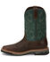 Image #3 - Justin Men's Tan Bolt Western Work Boots - Soft Toe, Tan, hi-res