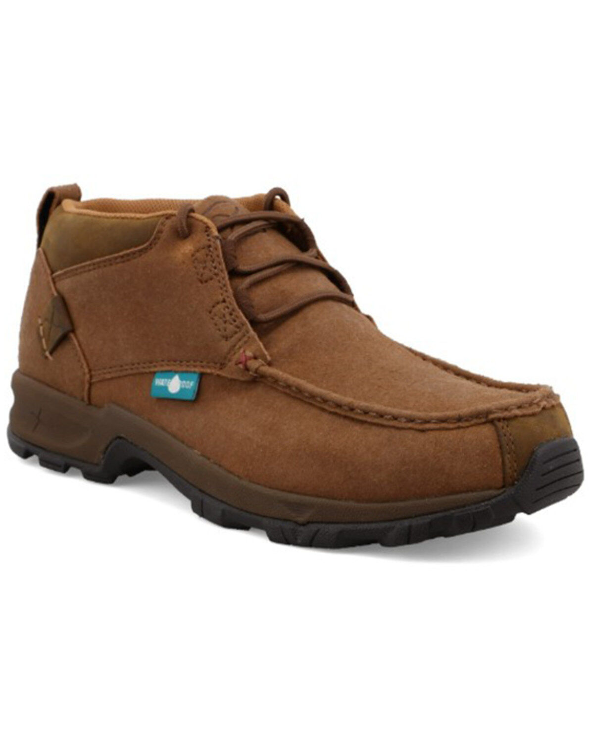 Image #1 - Twisted X Men's Patina 4" Hiker Hiking Boots - Moc Toe, Brown, hi-res