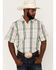 Image #1 - Resistol Men's Pierson Large Plaid Short Sleeve Button Down Western Shirt, Multi, hi-res