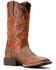 Image #1 - Ariat Men's Sport Rider Western Boots - Broad Square Toe, Brown, hi-res