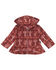 Image #2 - Wrangler Infant Girls' Cacti Print Sherpa Jacket , Rust Copper, hi-res