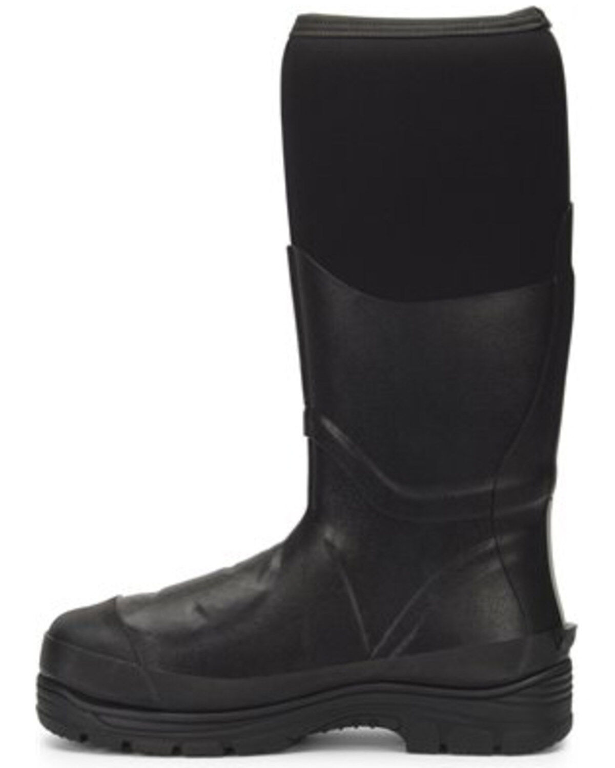 Image #2 - Matterhorn Men's 16" Rubber Met Guard Work Boots - Steel Toe, Black, hi-res