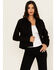 Image #1 - Levi's Women's Original Trucker Jacket, Black, hi-res