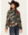 Image #1 - Ariat X Rodeo Quincy Women's Multi Team Camo Softshell , Multi, hi-res