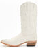 Image #3 - Shyanne Women's Victoria Hueso Studded Stitched Western Boots - Snip Toe, White, hi-res