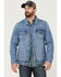 Image #1 - Moonshine Spirit&reg; Men's Button-Down Unlined Denim Trucker Jacket, Medium Wash, hi-res