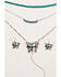 Image #2 - Shyanne Women's Wildflower Bloom Butterfly Concho Necklace Set - 2-Piece, Silver, hi-res