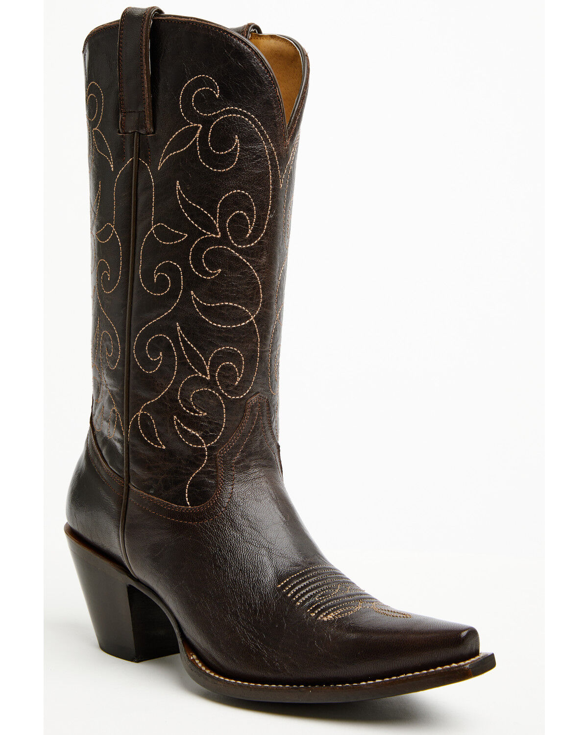 Shyanne Women's Sierra Western Boots - Snip Toe, Brown, hi-res