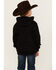 Image #4 - Ariat Boys' Mexico Flag Logo Hooded Sweatshirt , Black, hi-res