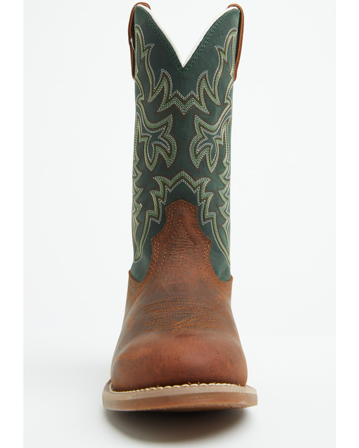 Image #4 - Justin Men's Frontier Wild Bill Performance Western Boots - Round Toe, Brown, hi-res