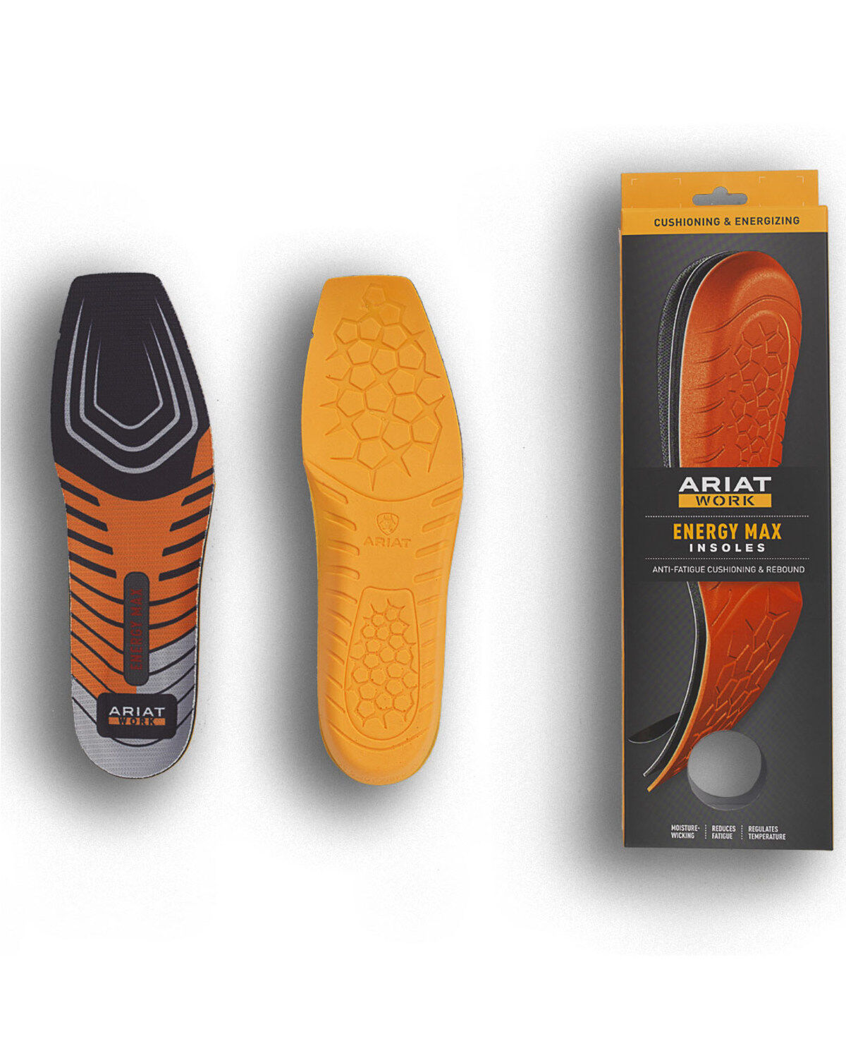 Ariat Men's Energy Max Work Boot Insole - Size 7.5, No Color, hi-res