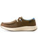 Image #2 - Ariat Men's Buckeye Waterproof Casual Shoes - Moc Toe , Brown, hi-res