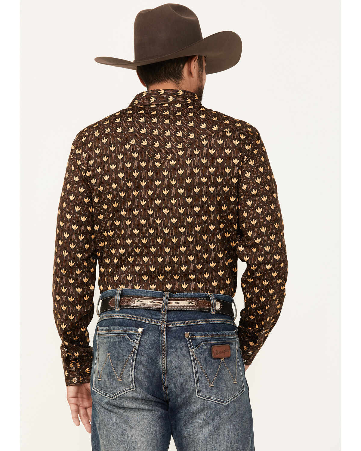 Image #4 - Cody James Men's Reign In Striped Print Long Sleeve Snap Western Shirt - Tall, , hi-res