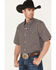 Image #2 - RANK 45&reg; Men's Bruiser Geo Print Button-Down Western Shirt, Multi, hi-res