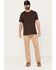 Image #1 - Cody James Men's Dalton Tan Slim Straight Stretch Denim Jeans , Tan, hi-res