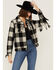 Image #1 - STS Ranchwear Women's Black & Cream Fringe Oaklie Jacket, Black, hi-res