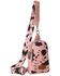 Image #2 - Wrangler Women's Cow Print Sling Bag, Pink, hi-res