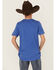 Image #4 - Cinch Boys' Made For This Short Sleeve Graphic T-Shirt , Royal Blue, hi-res