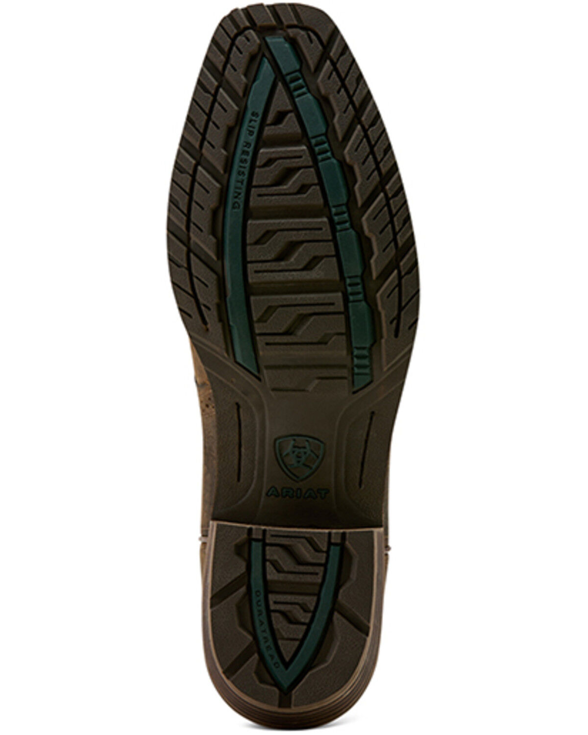 Image #5 - Ariat Men's Hybrid Roughstock Antler Performance Western Boots - Square Toe, Taupe, hi-res