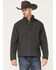 Image #1 - Ariat Men's Logo 2.0 Americana Softshell Jacket, Charcoal, hi-res
