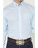 Image #3 - Wrangler Men's Geo Print Long Sleeve Button-Down Stretch Western Shirt, Blue, hi-res