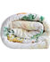 Image #2 - Carstens Home Sunflower Plush Throw Blanket, White, hi-res