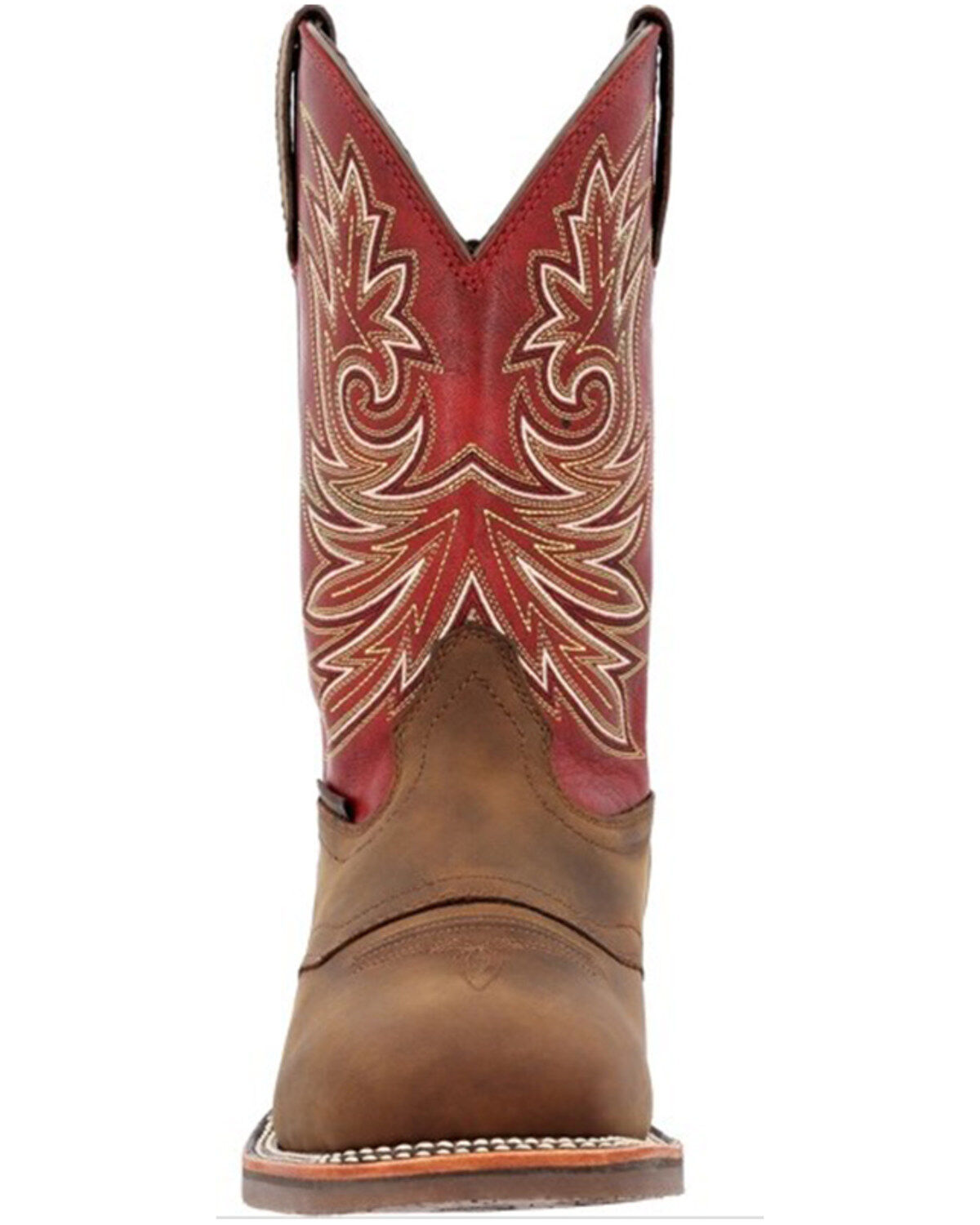 Image #4 - Georgia Boot Men's Carbo-Tec Waterproof Performance Western Boots - Square Toe, Brown, hi-res