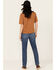 Image #3 - Carhartt Women's Rugged Flex&reg; Relaxed Straight Stretch Denim Jeans, Dark Blue, hi-res