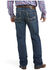 Image #2 - Ariat Men's M4 Adkins Turnout Boot Cut Jeans, Blue, hi-res