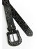 Image #2 - Shyanne Women's Black Floral Embossed Western Belt, Black, hi-res