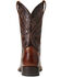 Image #3 - Ariat Men's Sport Herdsman Western Performance Boot - Square Toe, Brown, hi-res