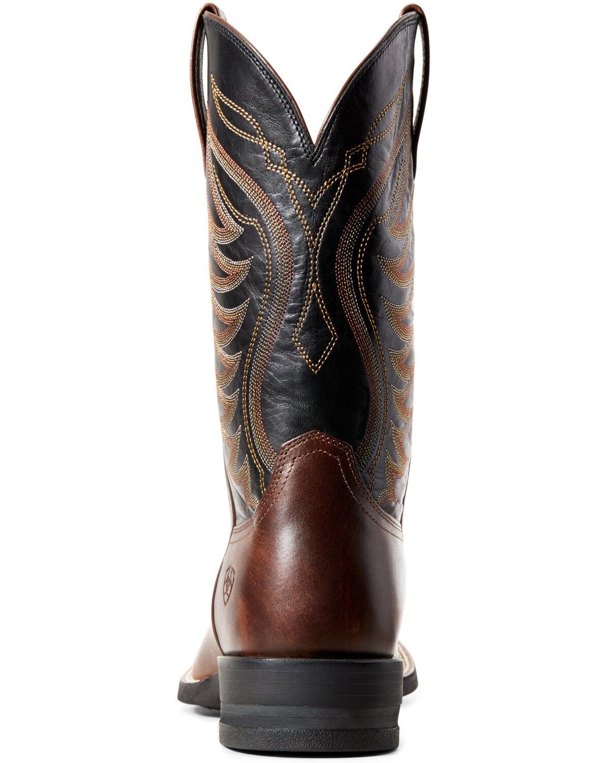 Image #3 - Ariat Men's Amos Hand Stained Performance Western Boots - Square Toe, Brown, hi-res