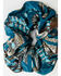 Image #3 - Shyanne Women's Calla Accessory Print Hair Scrunchie Pack - 2 Piece, Blue, hi-res