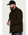 Image #2 - Brothers and Sons Men's Franklin Wool 2 in 1 Jacket, Dark Brown, hi-res