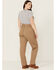 Image #3 - Ariat Women's Rebar PR Made Tough Straight Pants - Plus, Khaki, hi-res