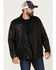 Image #1 - Moonshine Spirit&reg; Men's Glen Asymmetrical Moto Jacket, Black, hi-res