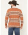 Image #4 - RANK 45&reg; Men's Southwestern Striped Rugby Polo Shirt, Cognac, hi-res