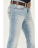 Image #2 - Cody James Men's Light Wash Cowboy Slim Straight Stretch Denim Jeans , Light Wash, hi-res