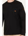 Image #3 - CAT Men's FR Long Sleeve Pocket Work T-Shirt , Black, hi-res