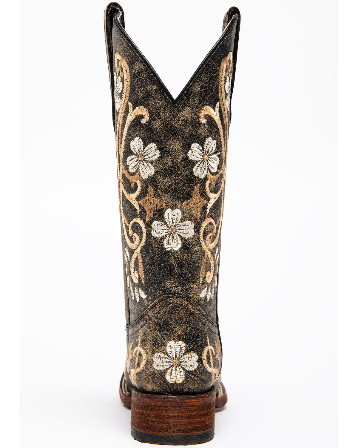 Image #5 - Corral Women's Honey Cowhide Western Boots, Honey, hi-res