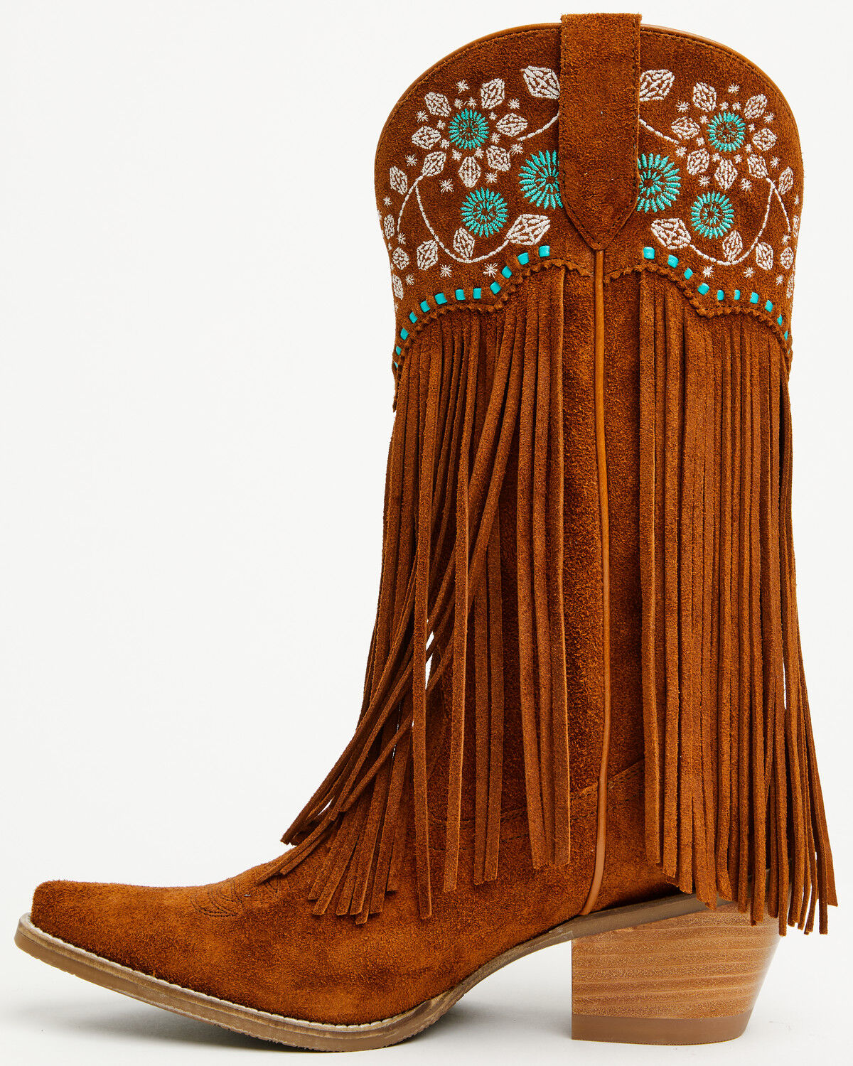 Image #3 - Shyanne Women's Sasha Western Boots - Snip Toe, Cognac, hi-res
