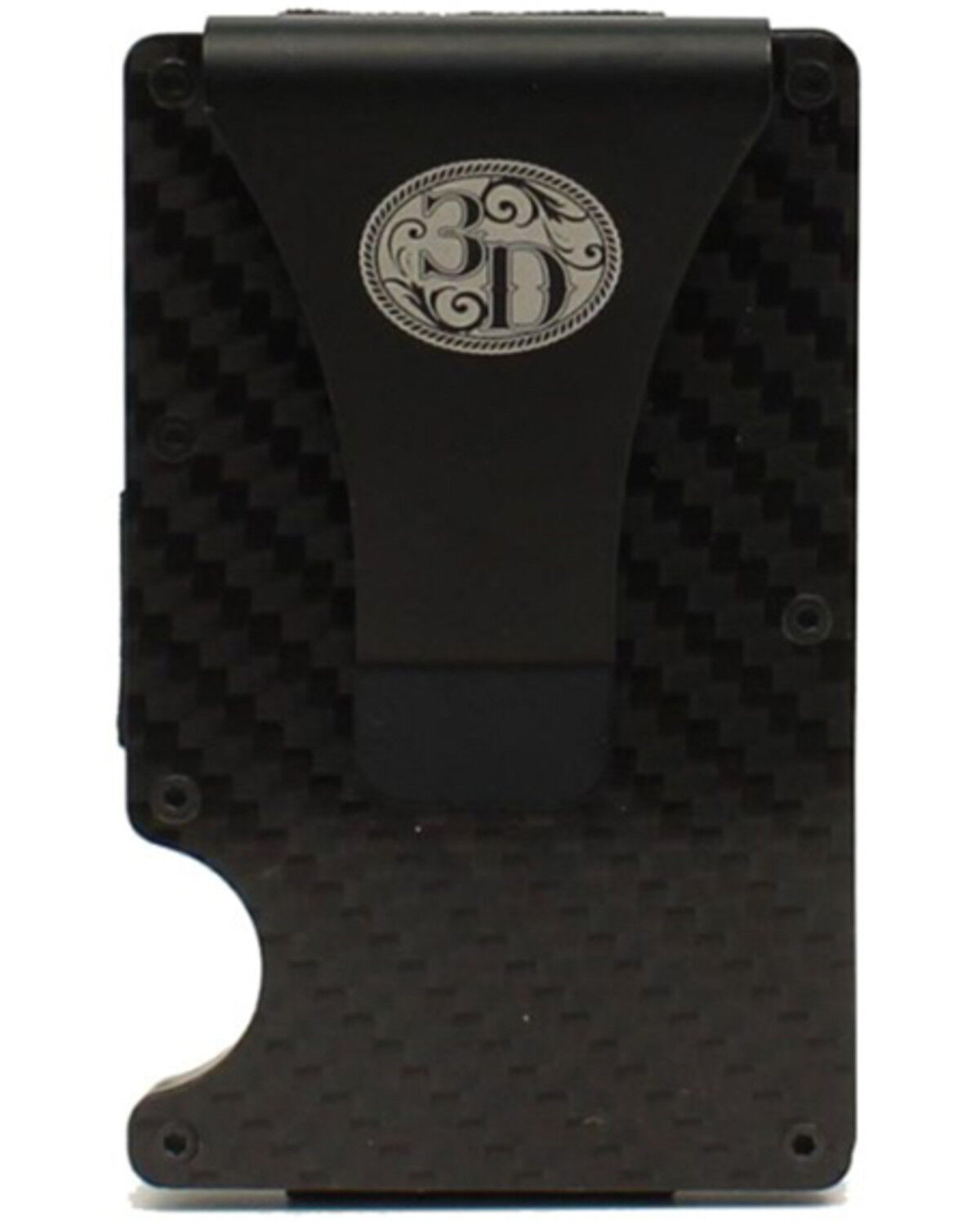 Image #1 - 3D Men's Smart Utility Wallet, Black, hi-res