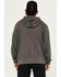 Image #4 - Carhartt Men's Midweight Relaxed Fit Graphic Hooded Sweatshirt, Dark Grey, hi-res