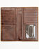 Image #2 - Cody James Men's Buck Stitch Concho Rodeo Wallet , Brown, hi-res