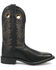 Image #2 - Laredo Men's Kane Western Boots - Broad Square Toe , Black, hi-res